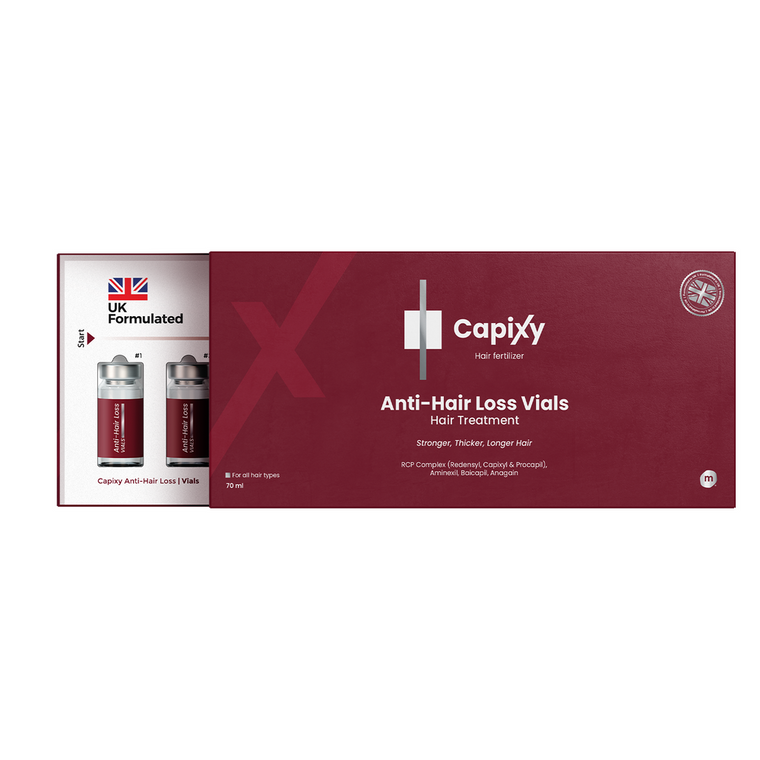 Capixy Anti-Hair Loss Vials for Women - 70 ml