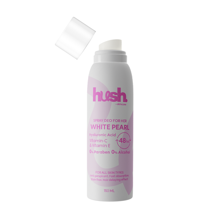 Hush White Pearl Women’s Deodorant Spray - 150 ml
