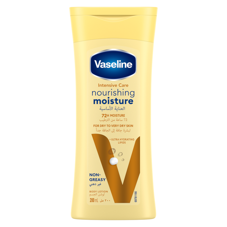 Vaseline Intensive Care nourishing moisture body Lotion - 200 ml