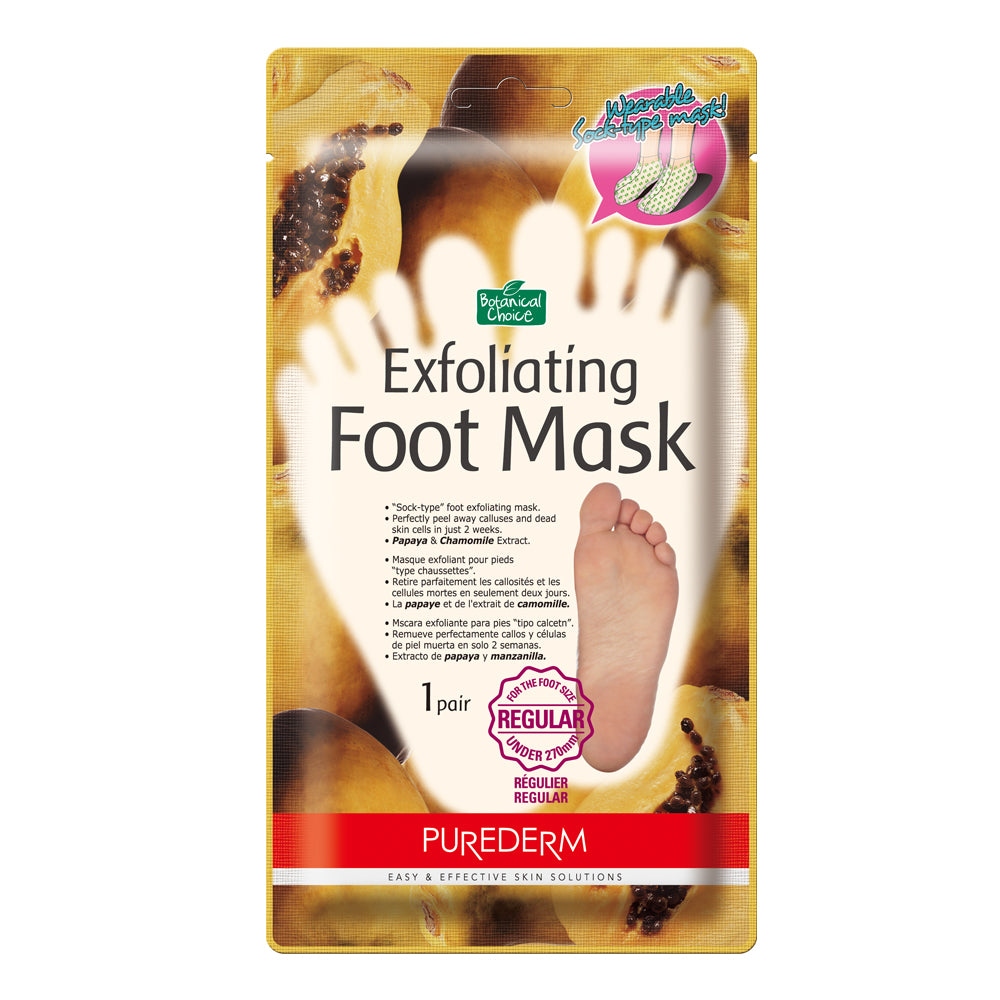 Purederm Botanical Choice Exfoliating Foot Mask – 1 Pair