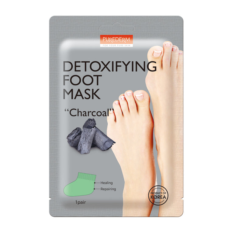 Purederm Detoxifying Foot Mask – 1 Pair