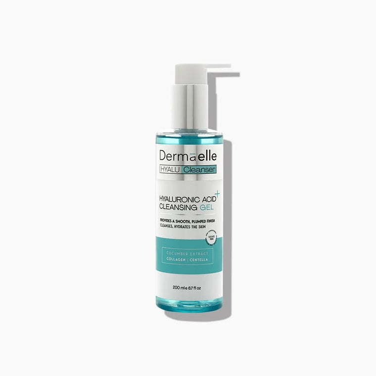 Dermaelle HyaluCleanser Hyaluronic Acid Cleansing Gel - 200 ml