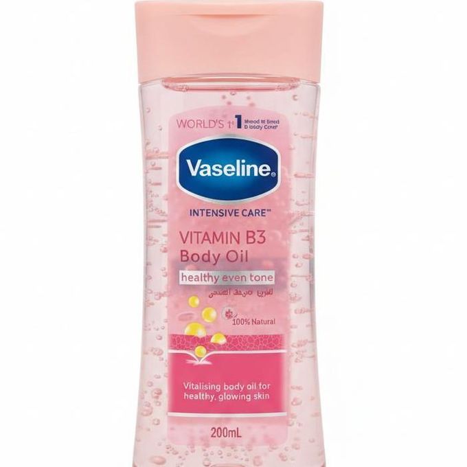 Vaseline Intensive Care Vitamin B3 Body Oil - Healthy Even Tone - 200 ml