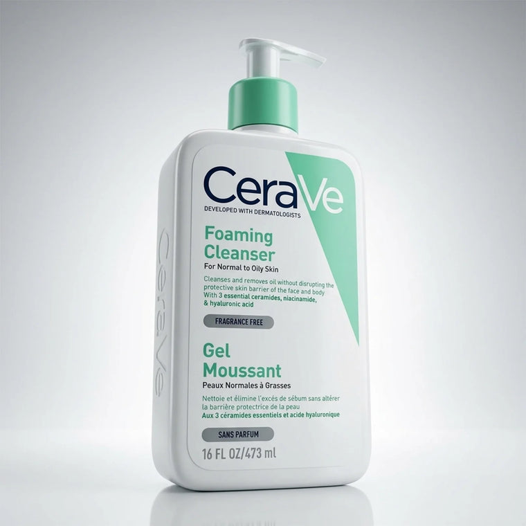 CeraVe Foaming Cleanser for Normal to Oily Skin