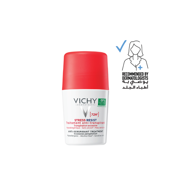 Vichy Stress Resist 72Hr Roll-On Anti-Perspirant Deodorant - 50 ml