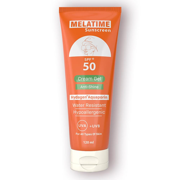Melatime Sunscreen Cream Gel SPF 50+