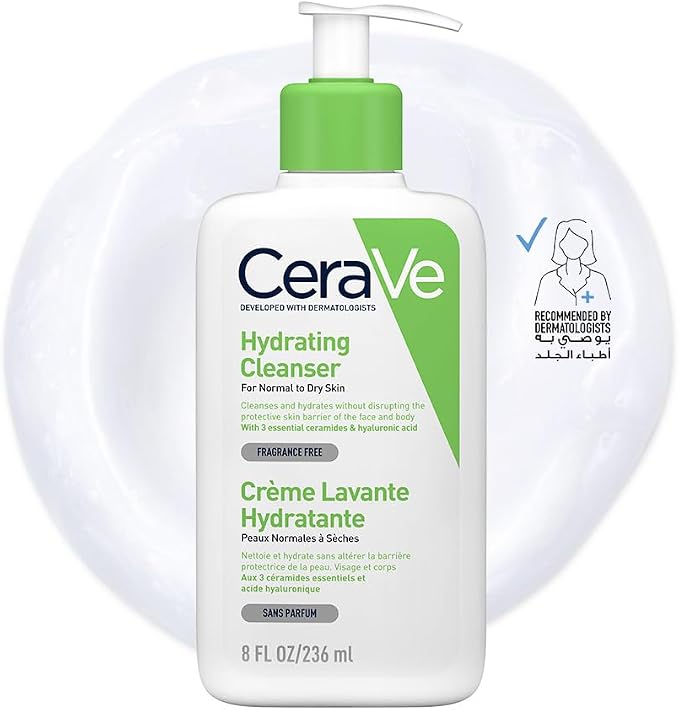 CeraVe Hydrating Cleanser for Normal to Dry Skin - 236 ml