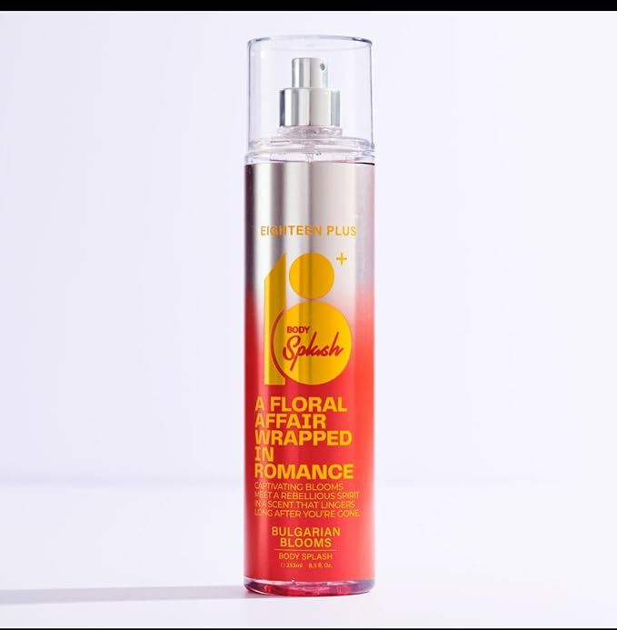 18 Plus Bulgarian Blooms Body Splash - 253 ml