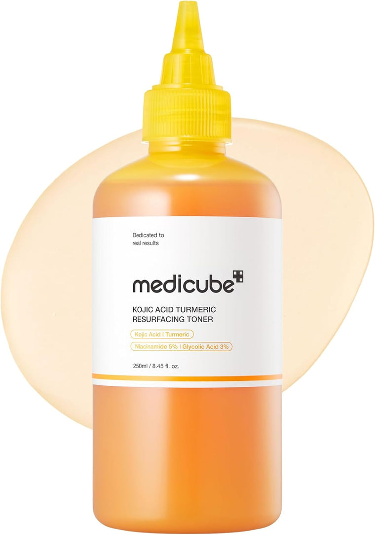 Medicube Kojic Acid Turmeric Resurfacing Toner - 250 ml