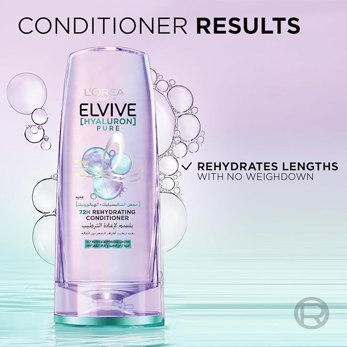 L'Oréal Paris Elvive Hyaluron Pure Conditioner – 200 ml