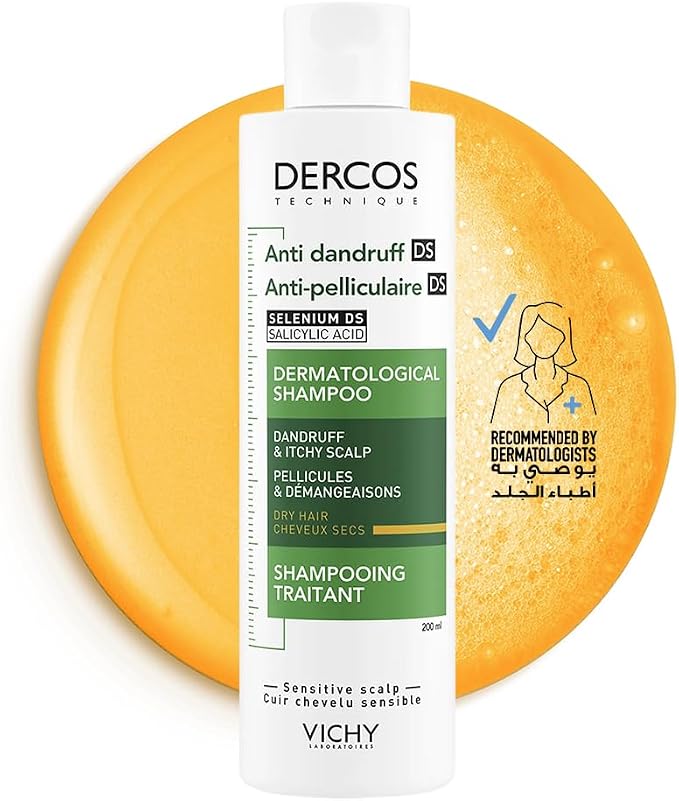 Vichy Dercos Anti-Dandruff DS Shampoo for Dry Hair
