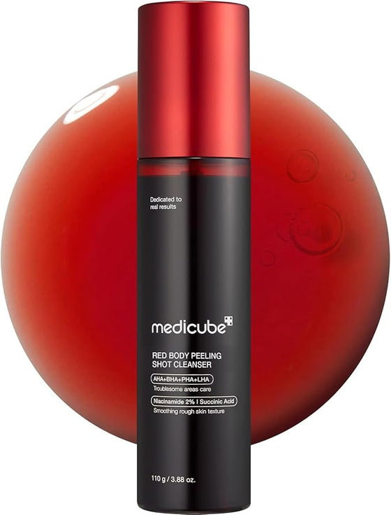 Medicube Red Body Peeling Shot Cleanser - 110 g