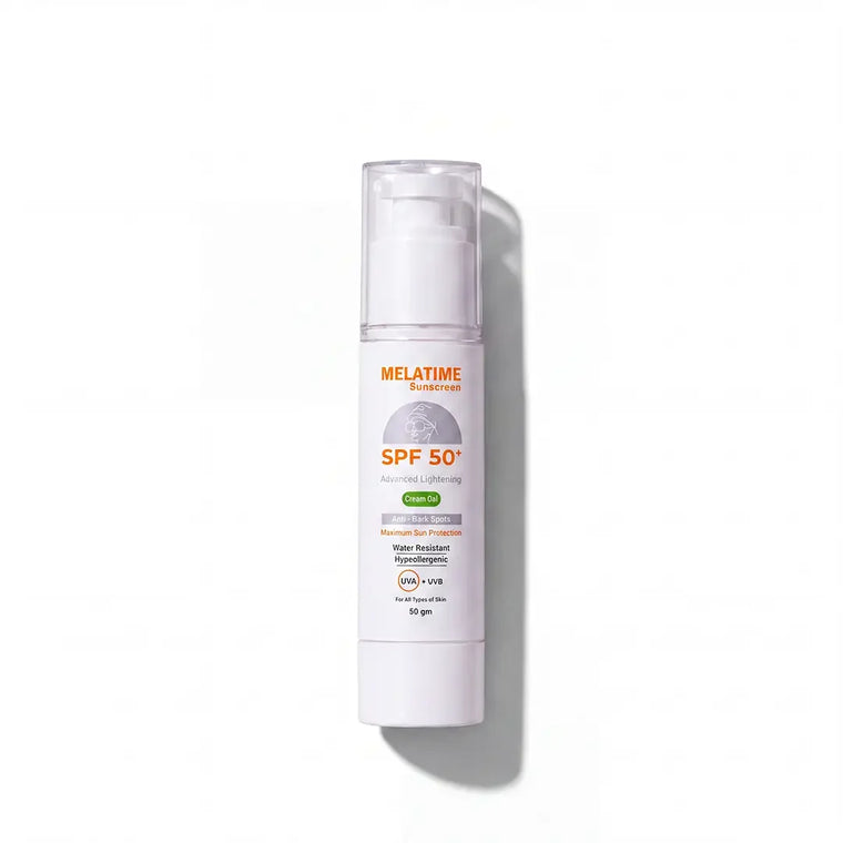 Melatime Advanced Lightening Sunscreen Cream Gel SPF 50+