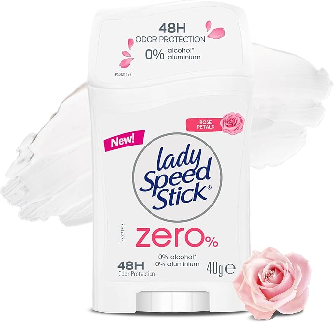 Lady Speed Stick Zero Rose Petals Deodorant Stick – 40 g