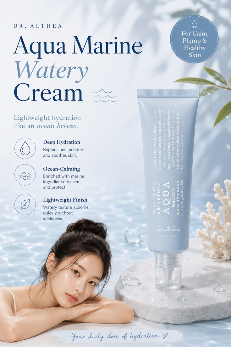 Dr. Althea Aqua Marine Watery Cream – 50 ml