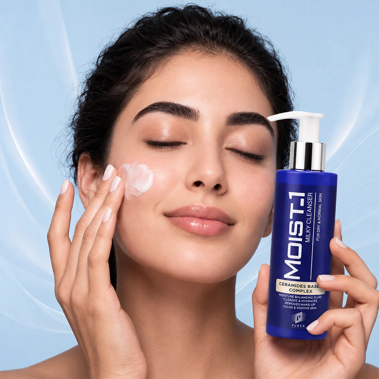 Moist-1 Milky Cleanser for Dry & Normal Skin