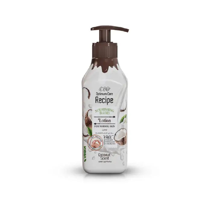 Eva Recipe Nourishing Blend Lotion for Normal Skin – Coconut Scent – 370 ml