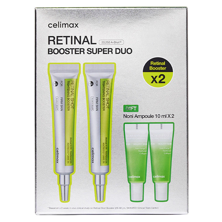 Celimax Retinal Booster Super Duo Set – 15 ml x2 + 10 ml x2