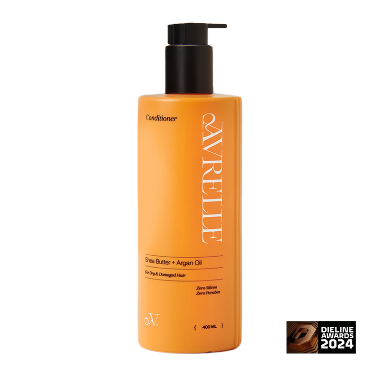 AVRELLE Shea Butter + Argan Oil Moisturizing Conditioner for Dry & Damaged Hair – 250 ml