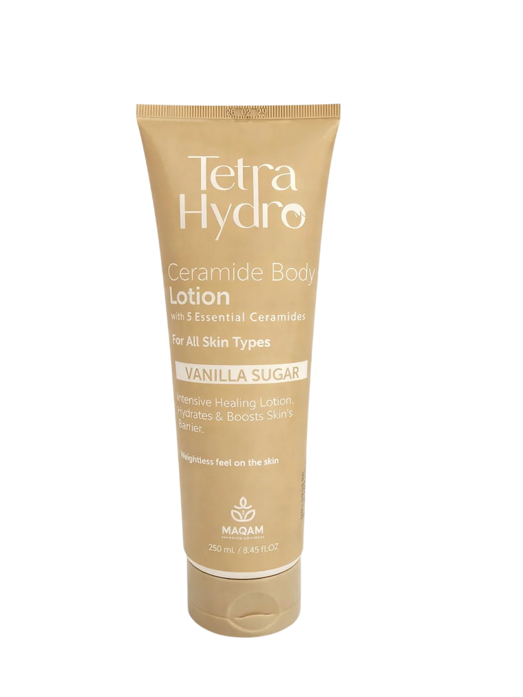 Tetra Glow Hydra Ceramide Body Lotion – Vanilla Sugar, 250 ml - 250 ml