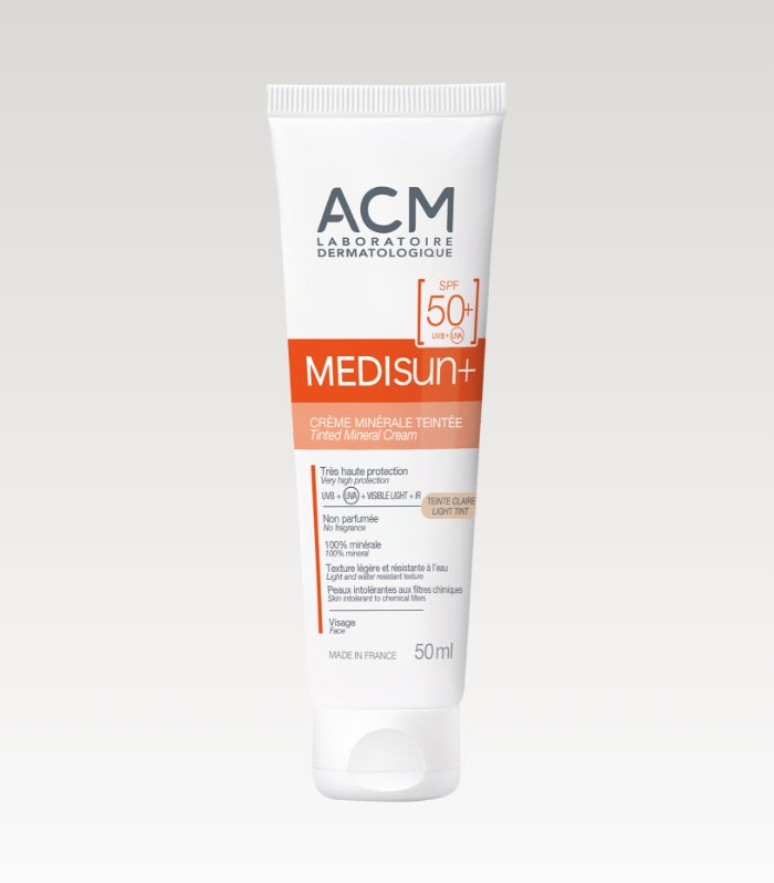 ACM Medisun+ Tinted Mineral Cream SPF 50+ Light - 40 ml