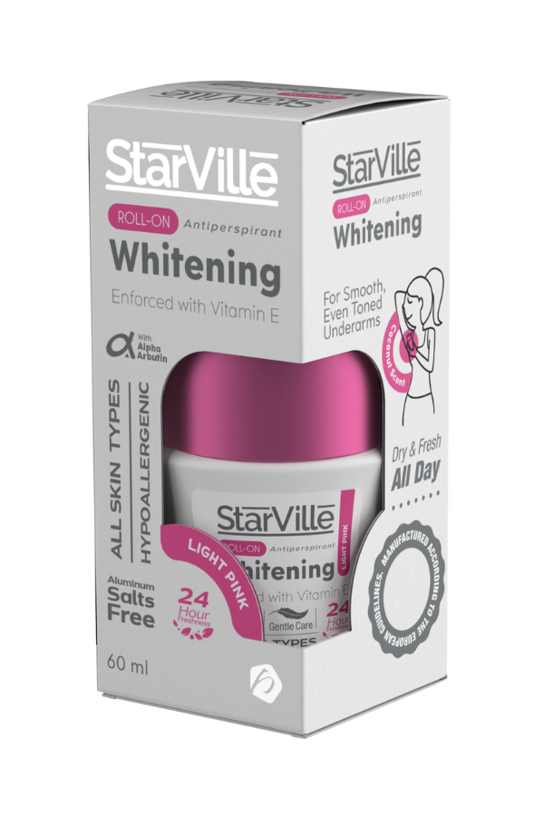 StarVille Whitening Roll-On – Coconut - 60 ml