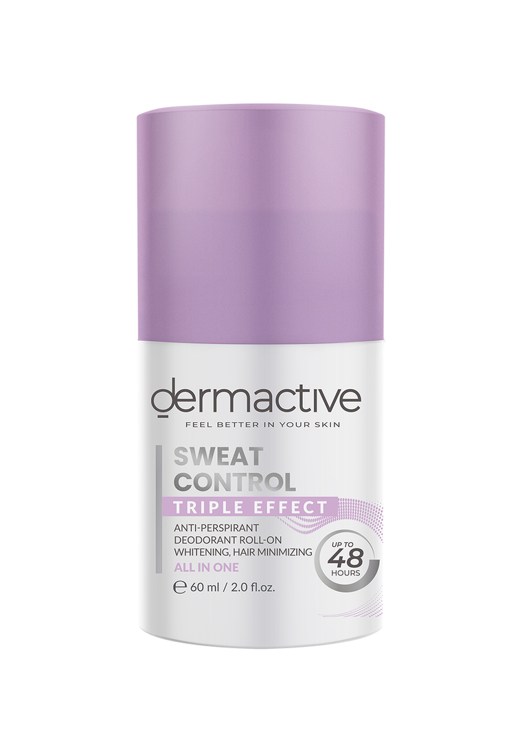 DERMACTIVE Sweat Control Tri-Effect Roll-On - 60 ml