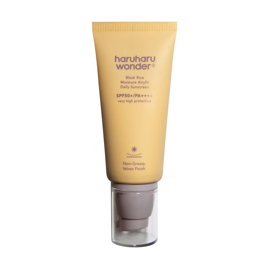 Haruharu Wonder Black Rice Moisture Airyfit Daily Sunscreen SPF50+ PA++++ / Unscented – 50 ml