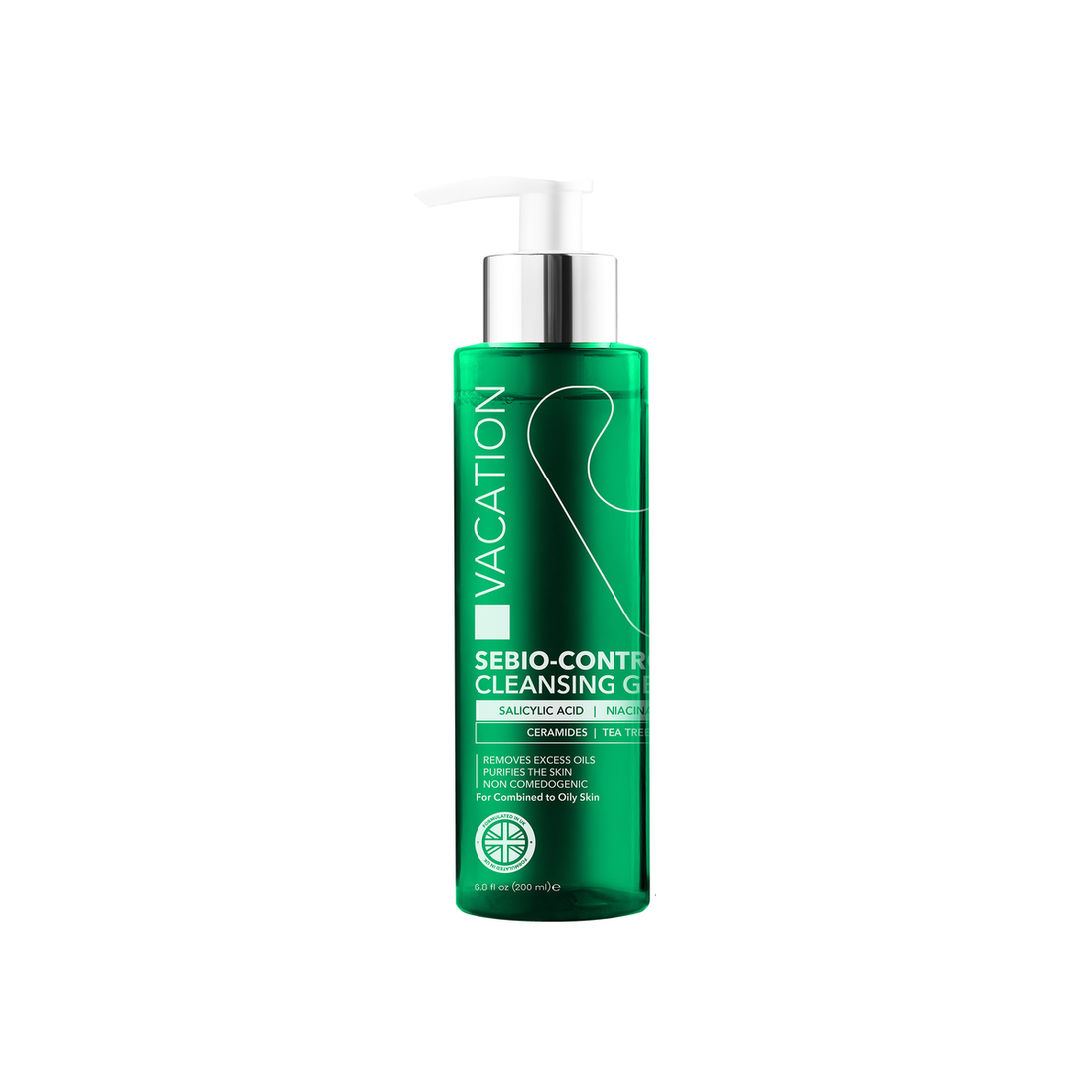 Vacation Sebio-Control Hydro Gel Deep Cleansing Face Wash - 200 ml