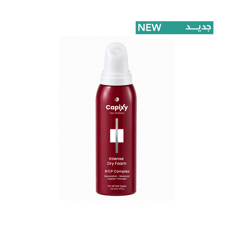 Capixy Hair Fertilizer Intense Dry Foam for Hair Loss & Density – 120 ml