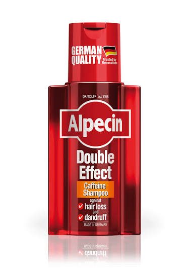 Alpecin Double Effect Caffeine Shampoo for Hair Loss & Dandruff