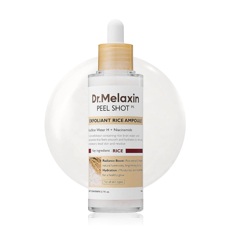 Dr. Melaxin Peel Shot Glow White Rice Peeling Ampoule - 80 ml