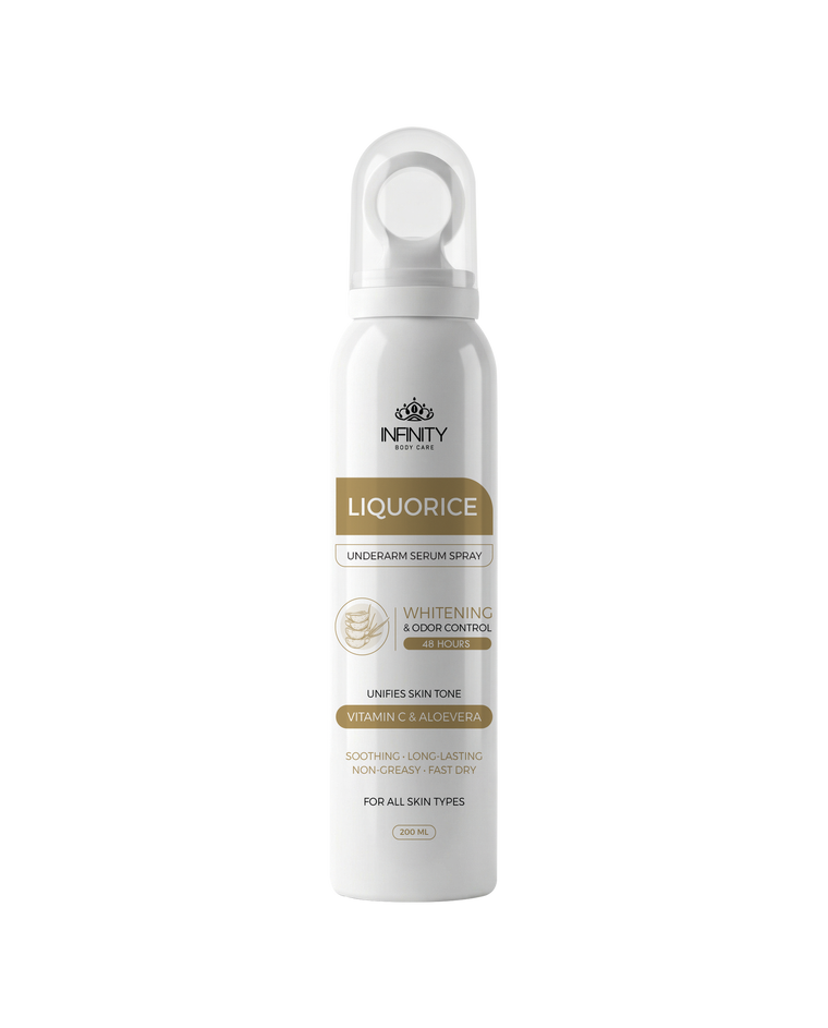 Infinity Underarm Serum Spray – Liquorice & Aloe Vera, 200 ml - 200 ml
